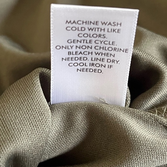 ♥️Westport Gypsy Olive Green & Blue Paisley Maxi Skirt Medium - Picture 10 of 11